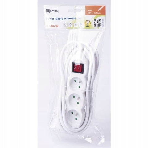 PRZEDŁUŻACZ 3g 5m 1,5mm2 W WYŁ