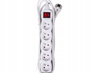 PRZEDŁUŻACZ 5G 3m Z WYŁĄCZNIKIEM