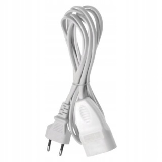 PRZEDŁUŻACZ DWUŻYŁOWY 1G 3M 2,5A