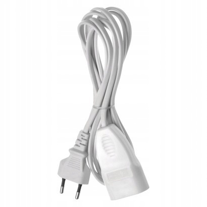 PRZEDŁUŻACZ DWUŻYŁOWY 1G 3M 2,5A