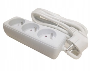 PRZEDŁUŻACZ Z UZIEMIENIEM / 3G / 3M