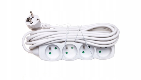 PRZEDŁUŻACZ Z UZIEMIENIEM / 4G / 5M