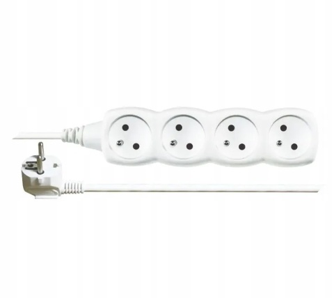 PRZEDŁUŻACZ Z UZIEMIENIEM / 4G / 5M