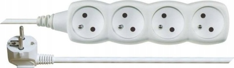 PRZEDŁUŻACZ Z UZIEMIENIEM / 4G / 7M