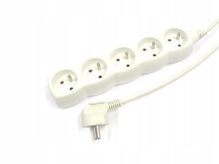 PRZEDŁUŻACZ Z UZIEMIENIEM / 5G / 7M