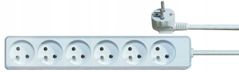 PRZEDŁUŻACZ Z UZIEMIENIEM / 6G / 3M