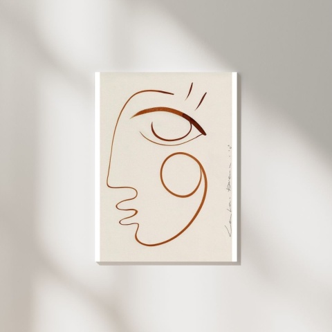 Plakat Full of Love 50x70cm B2 Paper Collective