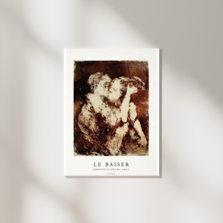 Plakat Le Baiser 50x70cm B2 Paper Collective art