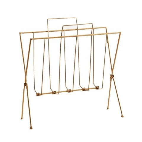 Szklany wazon bursztynowy