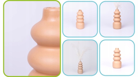 Wazon ceramiczny Butter Yellow 11.5x25cm, Dijk