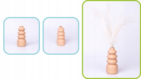 Wazon ceramiczny Butter Yellow 11.5x25cm, Dijk