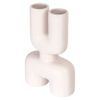 Wazon ceramiczny biały nowoczesny modern 17x25cm