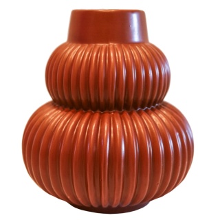 Wazon ceramiczny terracotta boho 18x20cm ozdoba