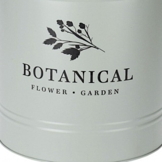 Wazon na kwiaty rustykalny zielony KANKA 21x37cm