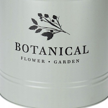 Wazon na kwiaty rustykalny zielony KANKA 21x37cm