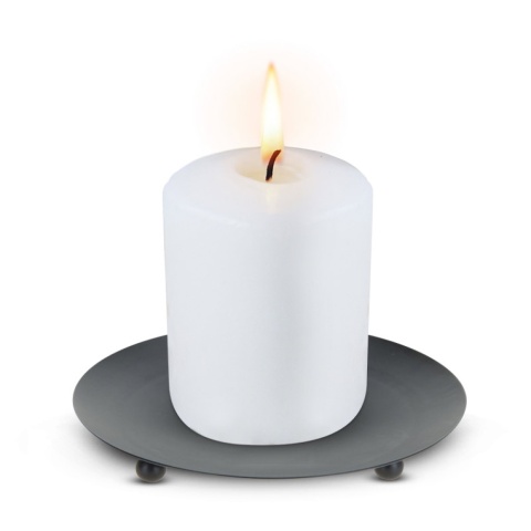 CANDLE PLATFORM METAL 85MM