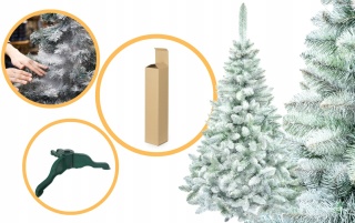 Choinka Sosna Lux Ośnieżona 220cm /BA