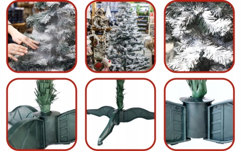 Choinka Sosna Lux Ośnieżona 220cm /BA