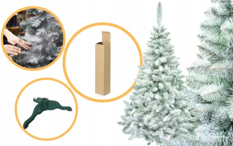 Choinka Sosna Lux Ośnieżona 220cm /BA