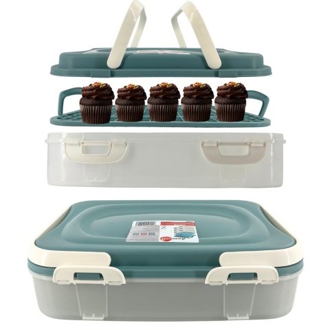 DO-9473 DOLCE POJEMNIK NA CIASTO NIEB.