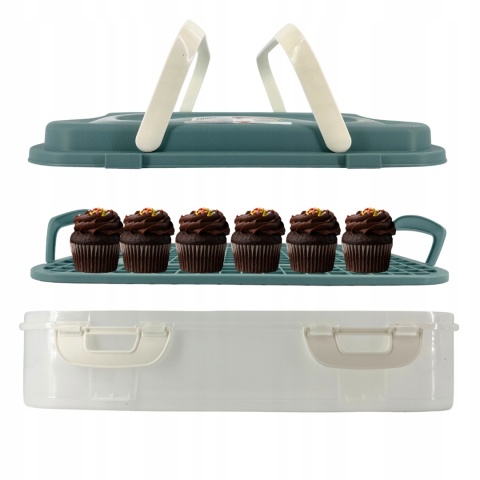 DO-9473 DOLCE POJEMNIK NA CIASTO NIEB.