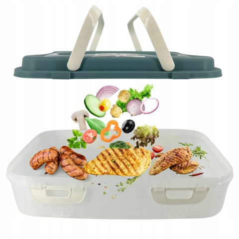 DO-9473 DOLCE POJEMNIK NA CIASTO NIEB.