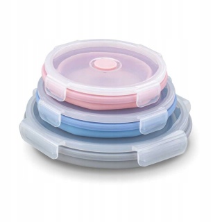 K nigHOFFER ZESTAW 3 SKŁADANYCH POJEMNIKÓW OPTIMA 0,5L+0,75L+1,1L