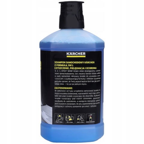 Karcher Szampon samochodowy 3 w 1, 1 L (6.295-750.0)