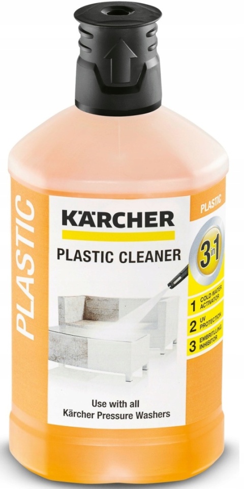 Karcher środek do czyszczenia plastiku 3 w 1, 1l (6.295-758.0)