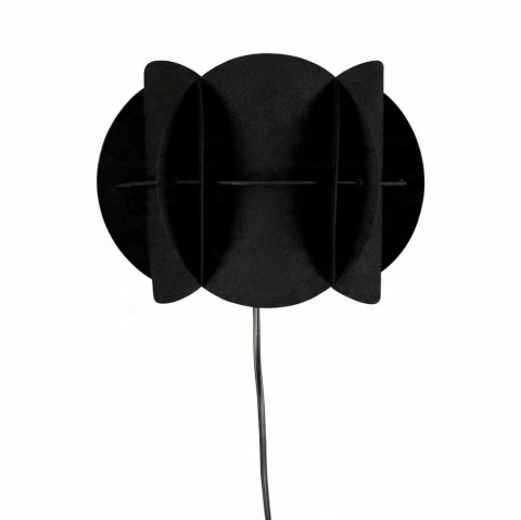 Lampa ścienna Corridor czarna 27cm Dutchbone