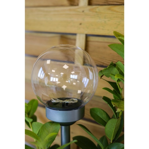 Lampa solarna 15cm kula MICRO LED
