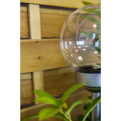 Lampa solarna 15cm kula MICRO LED