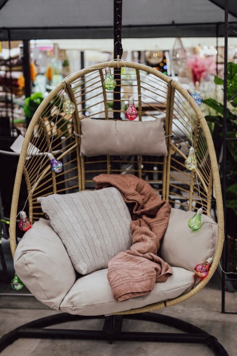 Łańcuch świetlny z kolorowymi żarówkami LED 10 szt