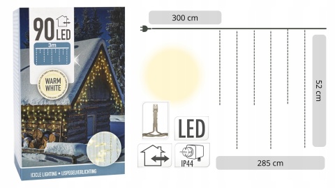 Oświetlenie zewnętrzne świąteczne lampki Boże Narodzenie 90 WW OUTDOOR 2