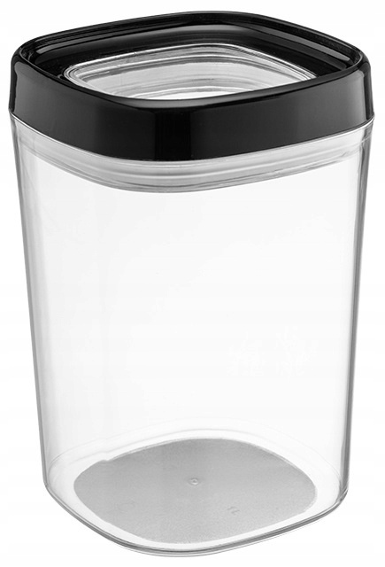 POJEMNIK KW. AMOS 1000ml 29570 CZARNY