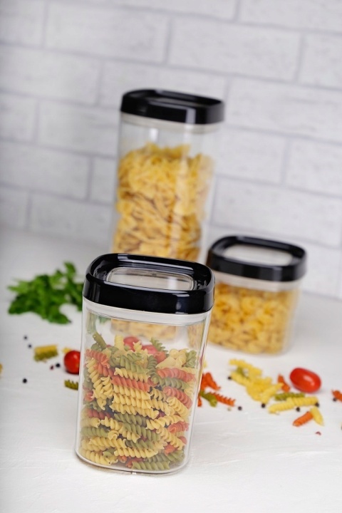 POJEMNIK KW. AMOS 1000ml 29570 CZARNY