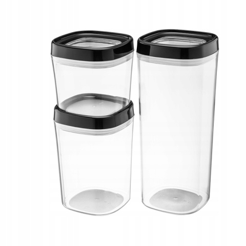 POJEMNIK KW. AMOS 1000ml 29570 CZARNY