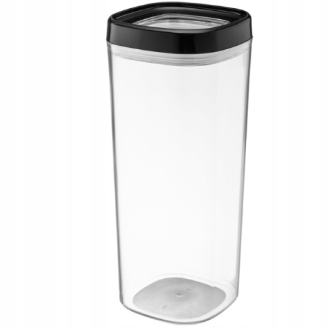 POJEMNIK KW. AMOS 1800ml 29571 CZARNY