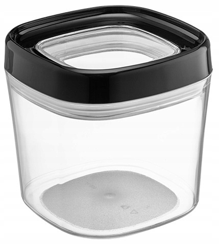 POJEMNIK KW. AMOS 600ml 29569 CZARNY