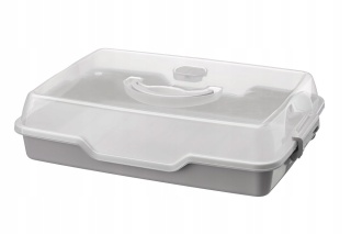 POJEMNIK NA CIASTO COOKIE 43,5x29,5cm 06501 BIAŁY