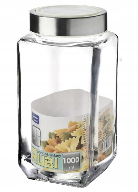 POJEMNIK RUBI 1000ml 27007 BIAŁY