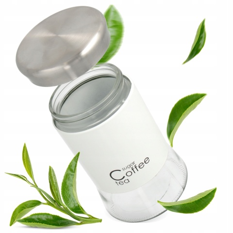 POJEMNIK SZKL. 1000ml GRENO 24732 BIAŁY