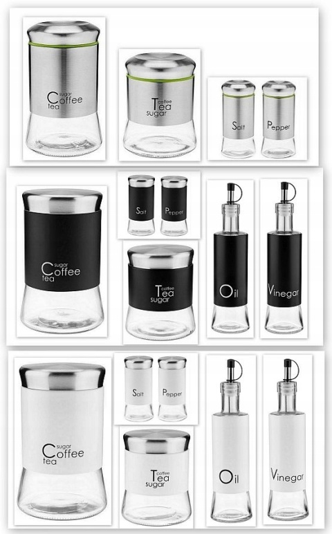 POJEMNIK SZKL. 1000ml GRENO 24732 BIAŁY