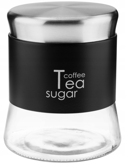 POJEMNIK SZKL. 750ml GRENO 24731 CZARNY