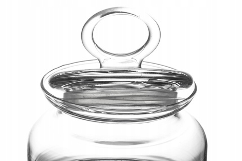 PS-98863-SŁOIK Z POKR.SZKLANĄ 0,5L KITCHEN 64457
