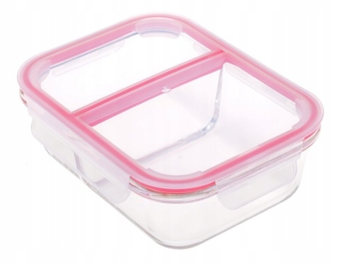 Pojemnik żaroodporny z pokrywą Fusion 950 ml art. 81456 (dzielony)