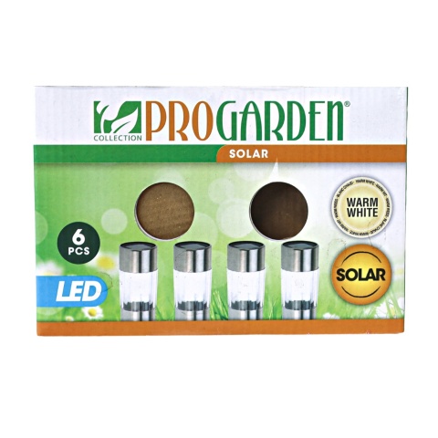 SOLAR LAMP SET 6PCS