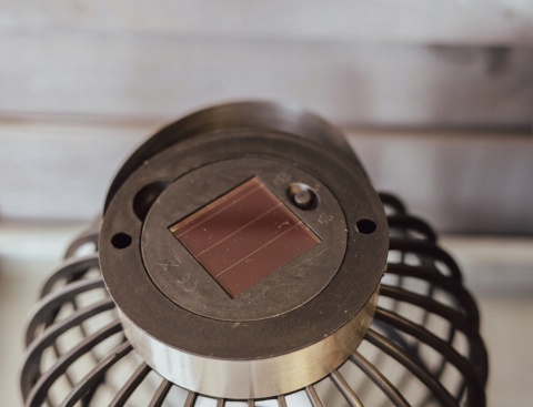 SOLAR LANTERN PP LED BLACK 2