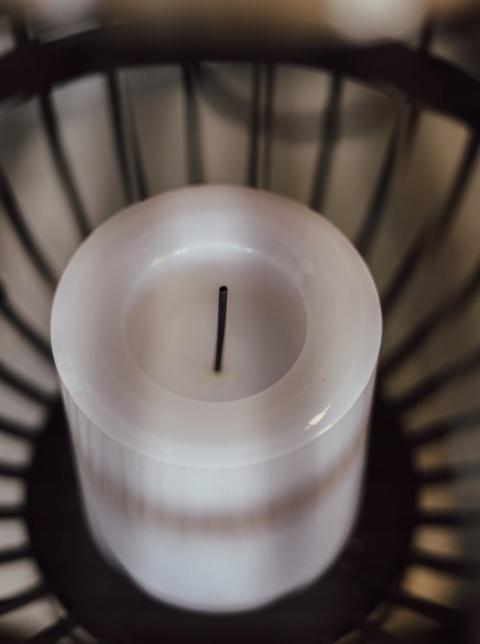 SOLAR LANTERN PP LED BLACK 2