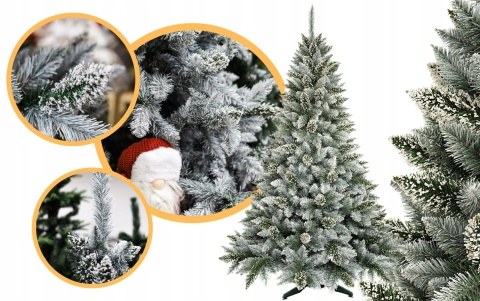 SZTUCZNA CHOINKA SOSNA PERŁOWA 1,80m